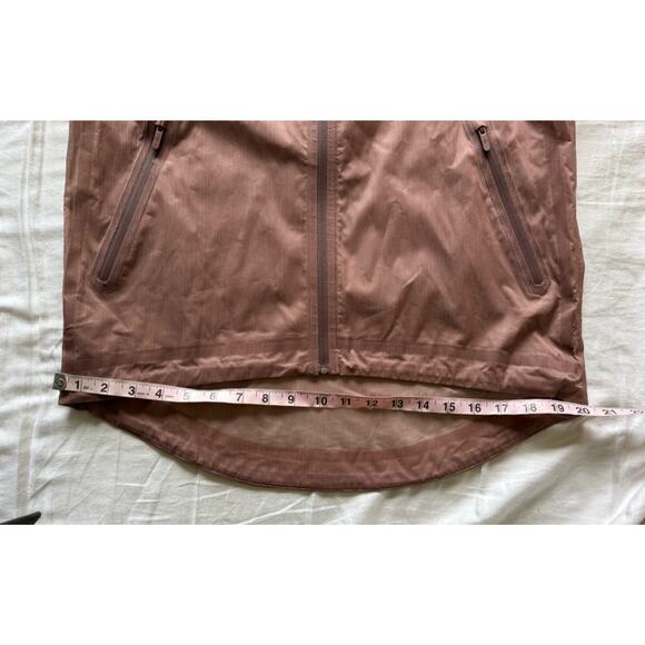 Lululemon Sheerjoy Pink Full Zip Waterproof Hooded Jacket Women's 8 Lightweight - Picture 6 of 16